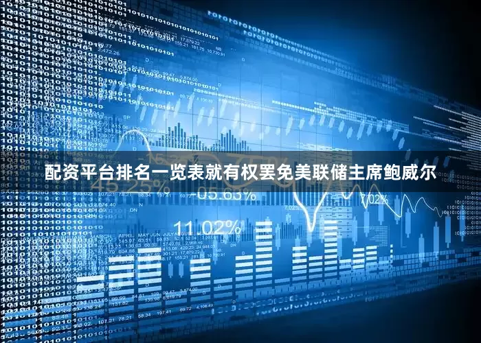 配资平台排名一览表就有权罢免美联储主席鲍威尔
